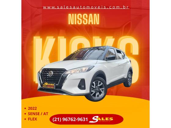 NISSAN KICKS 1.6 16V FLEXSTART SENSE XTRONIC NISSAN KICKS 1.6 16V FLEXSTART SENSE XTRONIC